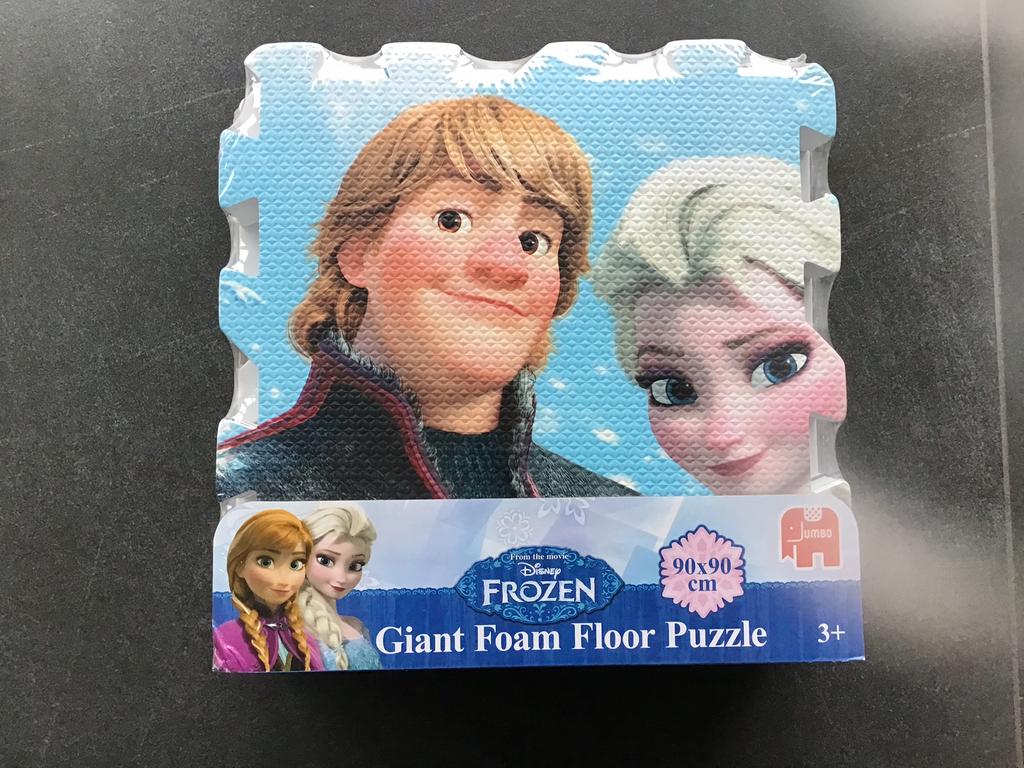 Frozen foam puzzle 90x90, Kinderen en Baby's, Ophalen of Verzenden, Nieuw