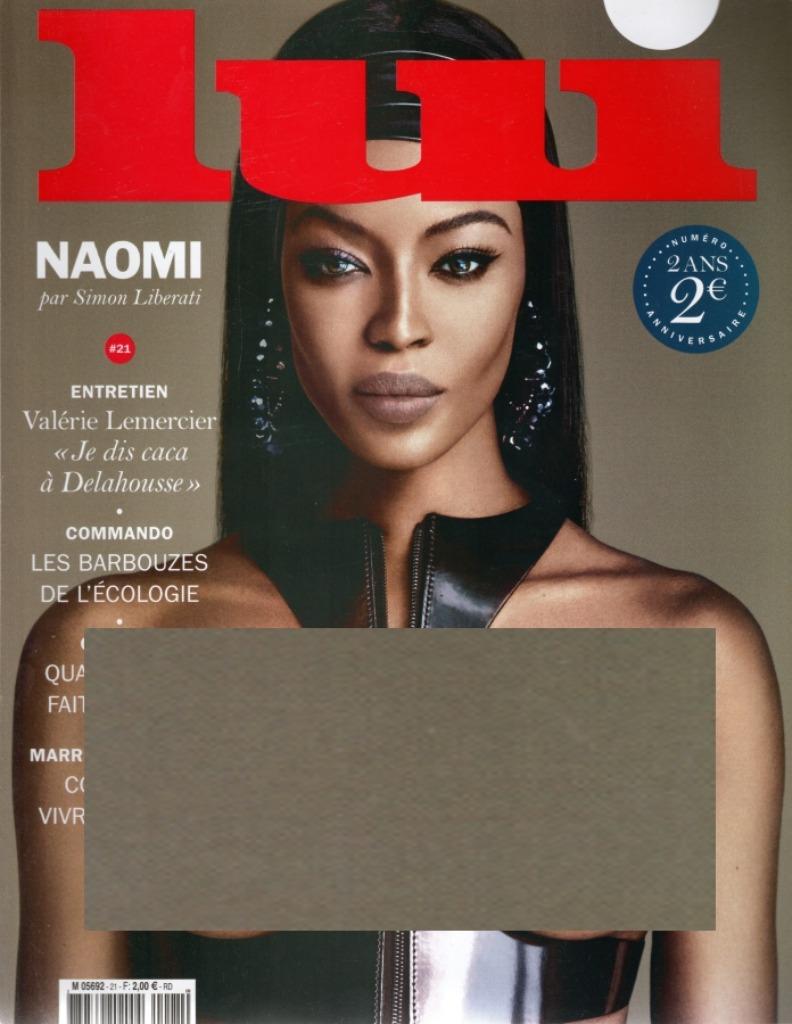 LUI magazine - Octobre 2015 - Oktober 2015 - Naomi Campbell, Boeken, Tijdschriften en Kranten, Nieuw, Glossy, Verzenden