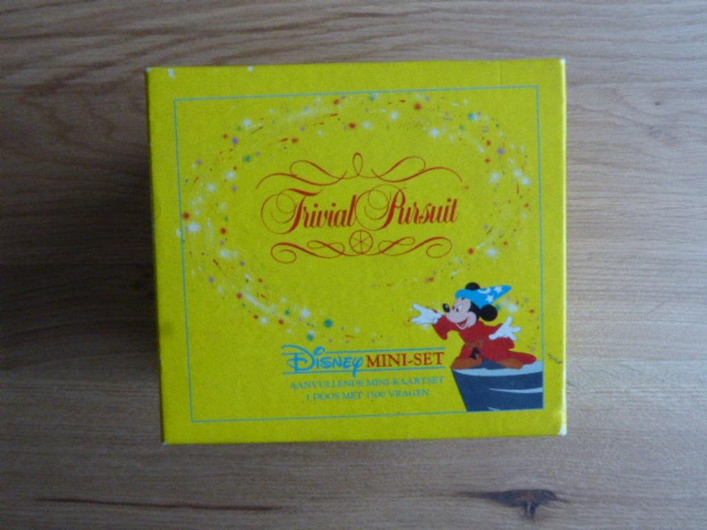 Trivial Pursuit Disney miniset (1992), Hobby & Loisirs créatifs, Trois ou quatre joueurs, Enlèvement ou Envoi, Utilisé