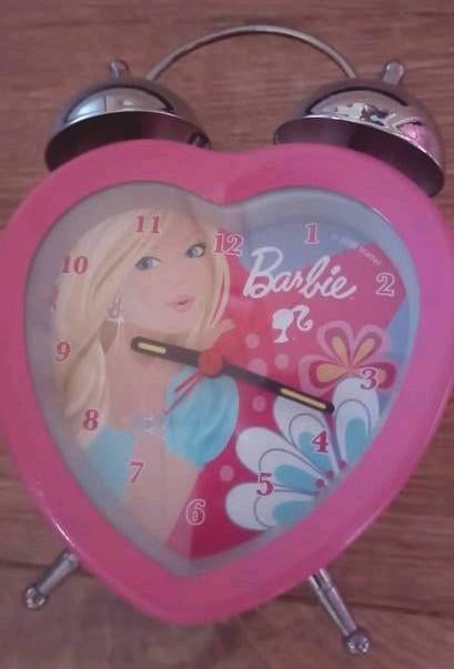 BARBIE analoge wekker, Electroménager, Réveils, Comme neuf, Enlèvement