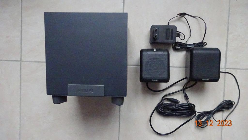 Philips Multimedia Speaker system, Ophalen, Philips, Subwoofer, Zo goed als nieuw