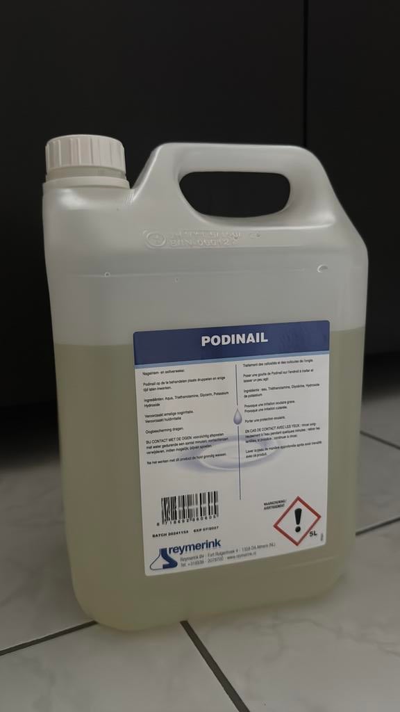 Podinail 5L, Diversen, Ophalen