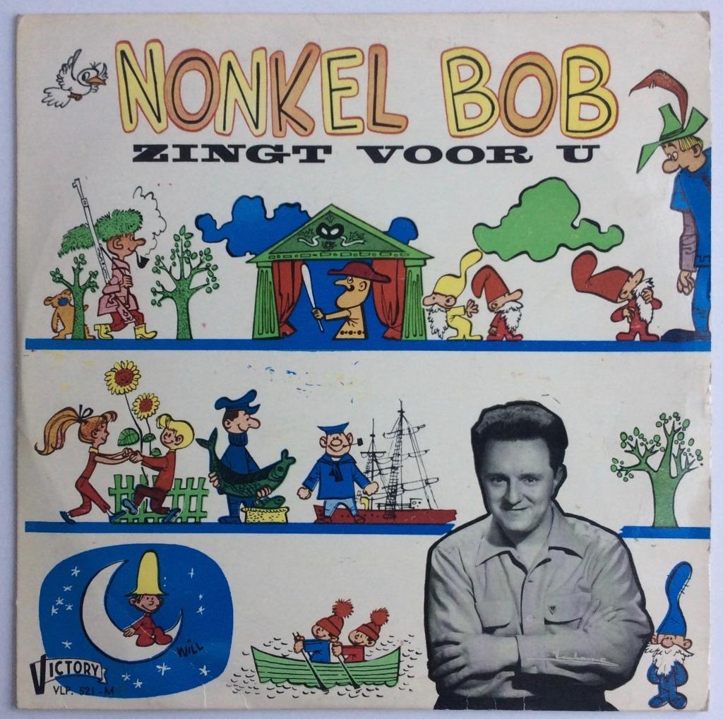 Nonkel Bob zingt voor U 10 inch, Enlèvement ou Envoi, Utilisé, Musique, 6 à 9 ans