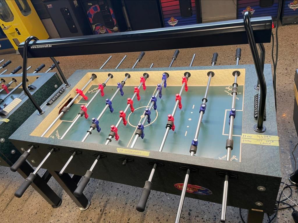 Tafelvoetbal / voetbaltafel / kickertafel Jupiter Homesoccer, Ophalen of Verzenden, Gebruikt