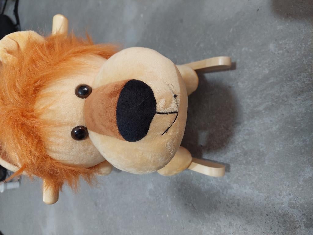Schommeldier leeuw, Kinderen en Baby's, Ophalen, Zo goed als nieuw