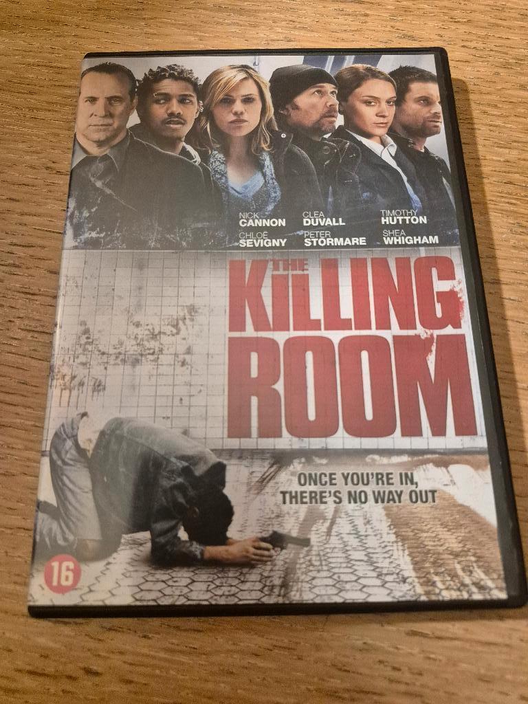 Dvd The Killing Room, Cd's en Dvd's, Dvd's | Thrillers en Misdaad, Vanaf 16 jaar, Ophalen of Verzenden, Zo goed als nieuw, Actiethriller