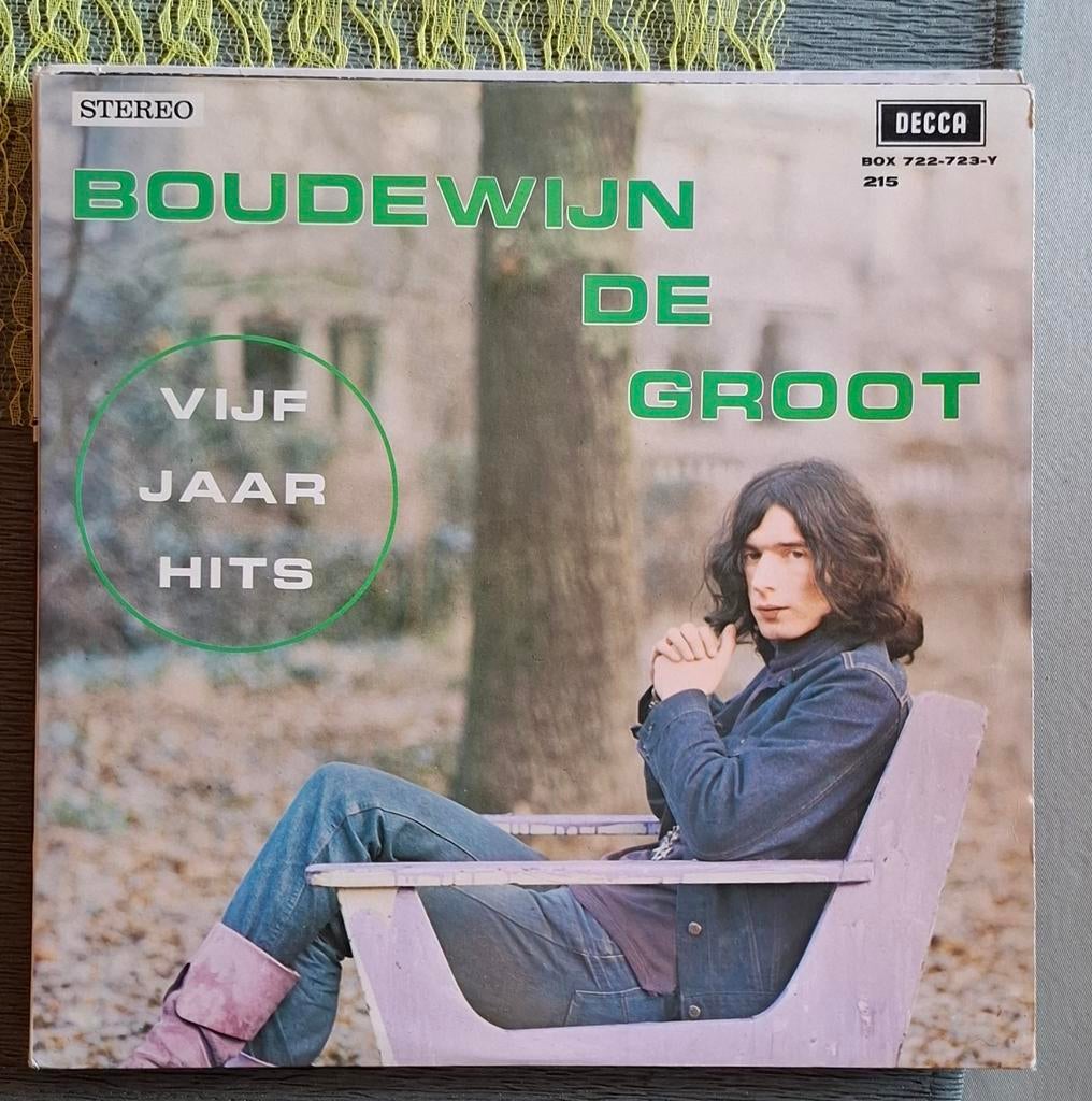 Dubbel LP Boudewijn de Groot - Vijf jaar hits, Enlèvement ou Envoi, Utilisé, 12 pouces, Pop