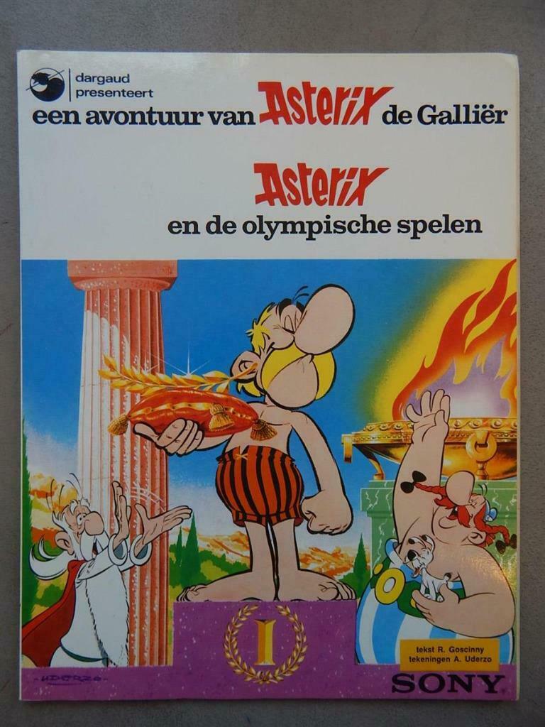 ASTERIX EN DE OLYMPISCHE SPELEN (RECLAME UITGAVE SONY), Livres, BD, Une BD, Enlèvement ou Envoi, Utilisé