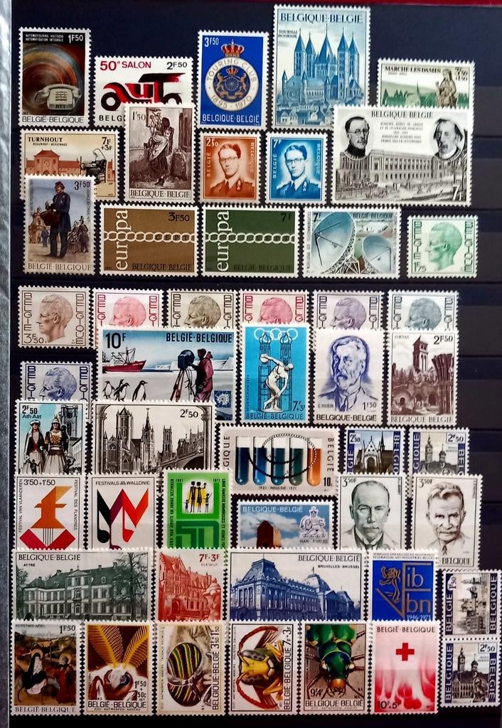 1971 - 1980 Années complètes MNH ** - Cote 332 €, Neuf, Non oblitéré, Gomme originale, Envoi