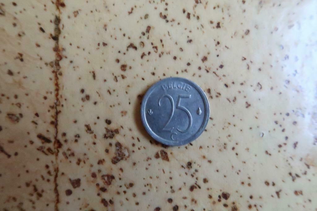 Munten : Boudewijn – 25 Centimes, Enlèvement ou Envoi, Monnaie en vrac