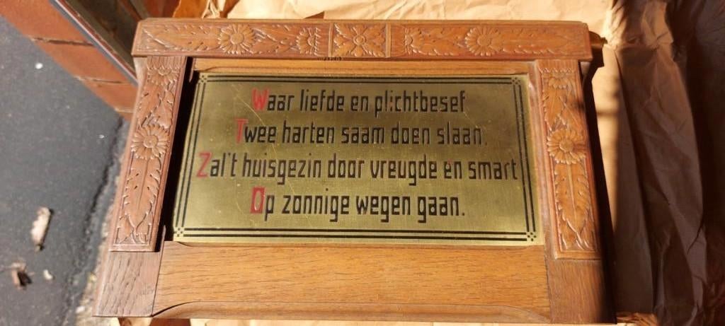 Spreuken, Antiek en Kunst, Ophalen