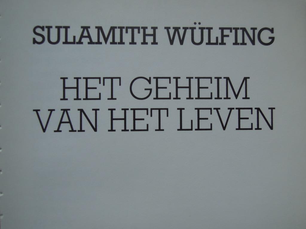 Le secret de la vie Sulamith Wülfing Tower livre 1980, Enlèvement ou Envoi, Utilisé, Sulamith Wülfing