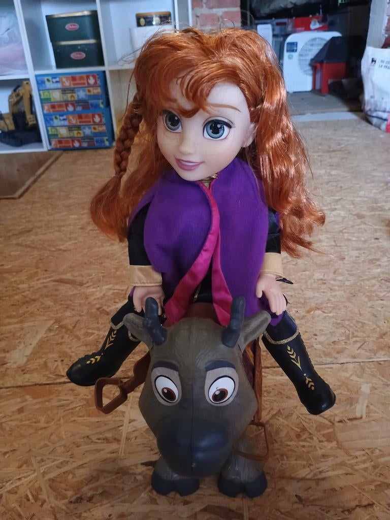 Anna en Sven, frozen, Ophalen, Zo goed als nieuw