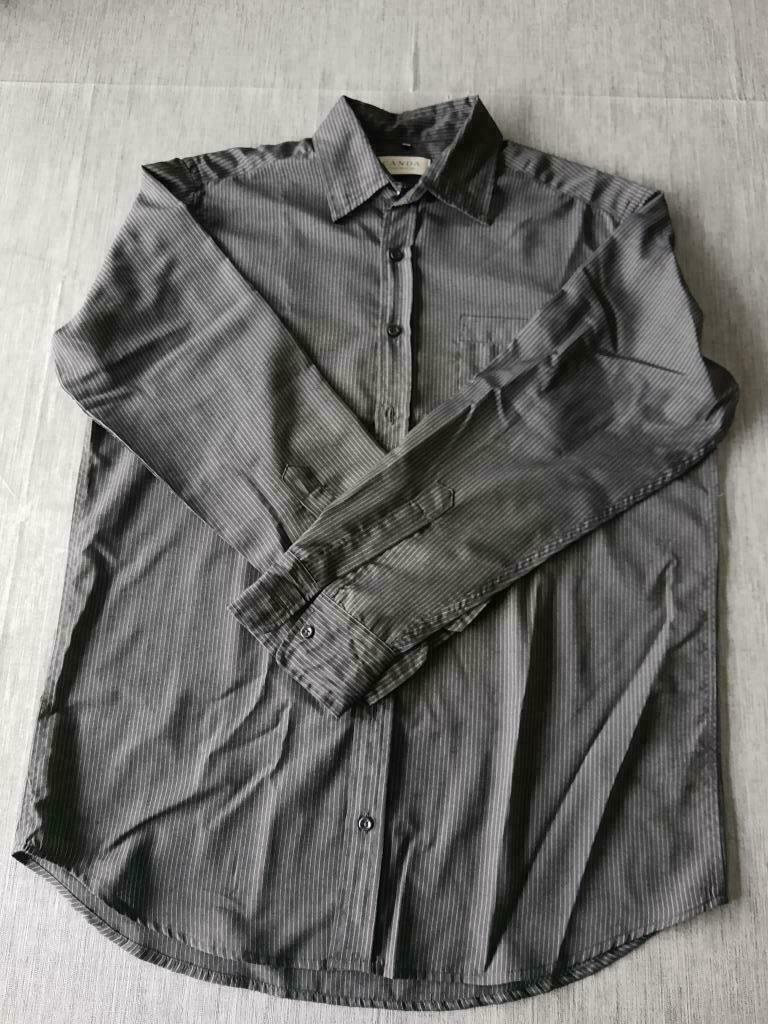 heren hemd zwart maat L 41/42 c&a, Kleding | Heren, Overhemden, Zwart, Zo goed als nieuw, Halswijdte 41/42 (L), C&A