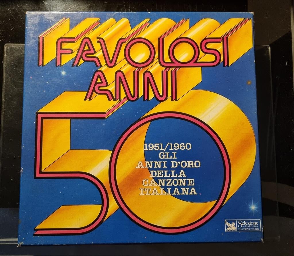 I Favolosi Anni 50 10 LP Box, Ophalen of Verzenden, Gebruikt
