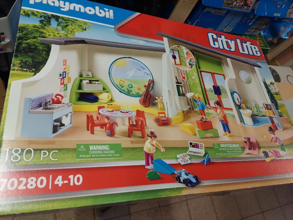 Playmobil 70280 Kinderdagverblijf (city life) te koop, Enlèvement ou Envoi, Utilisé, Ensemble complet