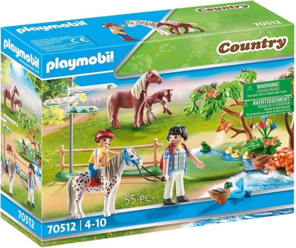 PLAYMOBIL Country Happy Pony Trip, Enlèvement ou Envoi, Neuf, Ensemble complet