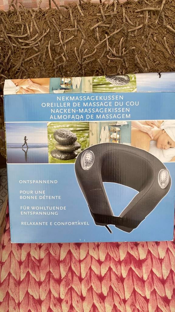 Elektrisch nekmassage kussen, Ophalen, Zo goed als nieuw