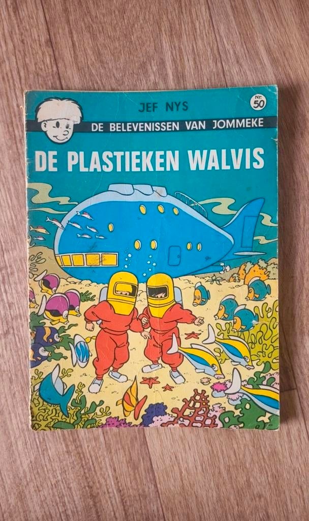 Jommeke – De plastieken walvis, Boeken, Eén stripboek, Ophalen of Verzenden, Gelezen, Jef Nys