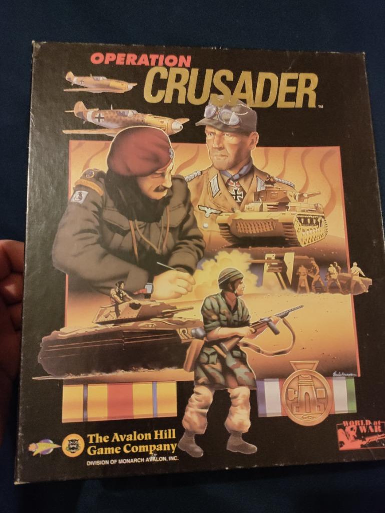 Operation Crusader - Big Box - MAC - Complet - EN - 1994, Enlèvement ou Envoi, Aventure et Action, Comme neuf, À partir de 3 ans
