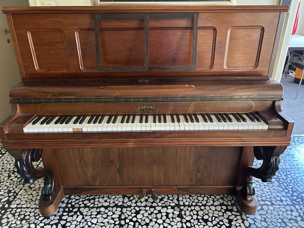 Piano Gaveau, Musique & Instruments, Enlèvement, Brun, Piano, Brillant
