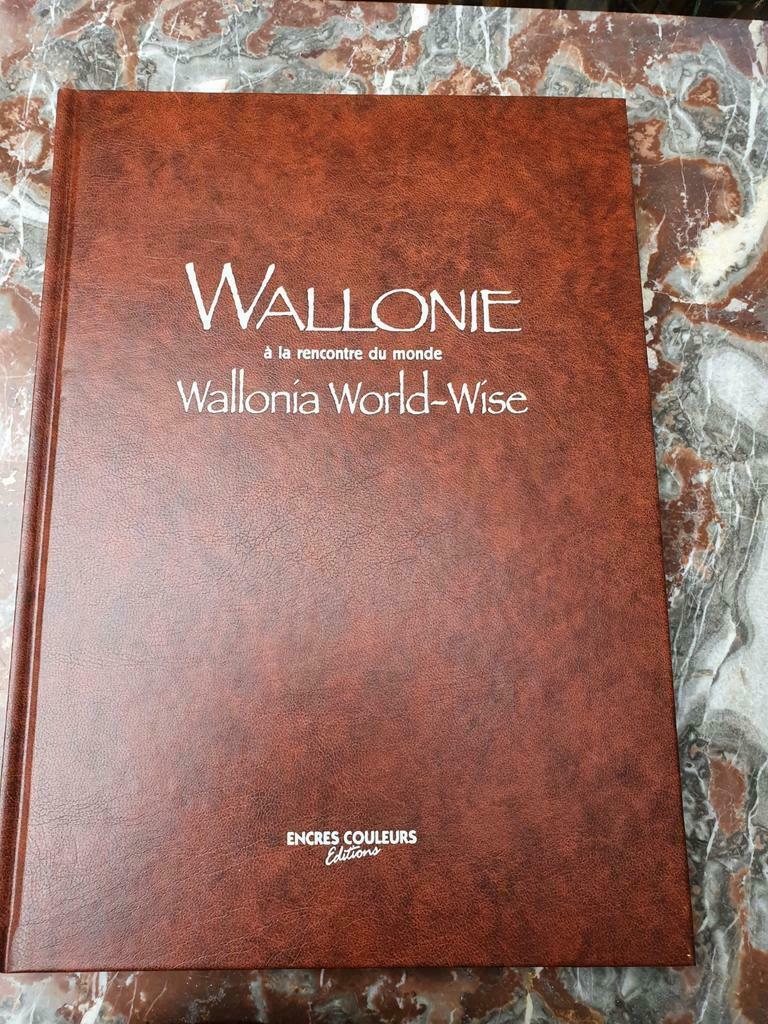 Livre Wallonie à la rencontre du monde., Livres, Encyclopédies, Enlèvement ou Envoi, Comme neuf