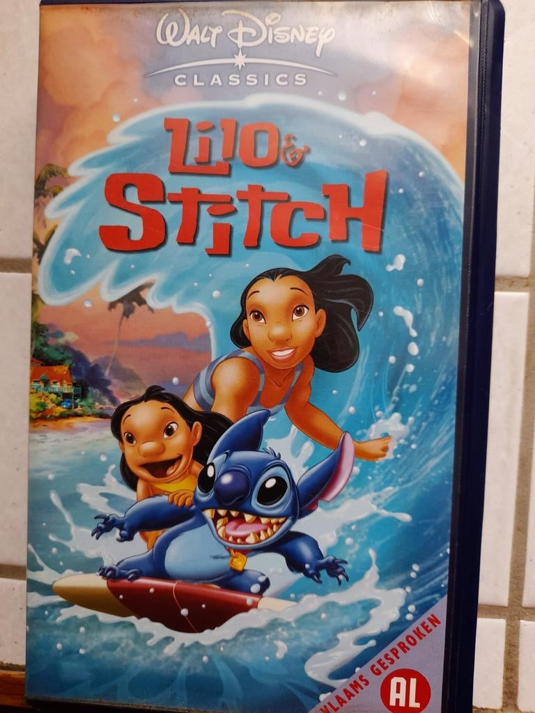 Cassette VHS, Lilo & Stitch, parfait état, Enlèvement ou Envoi, Dessin animé, Tous les âges, Comme neuf