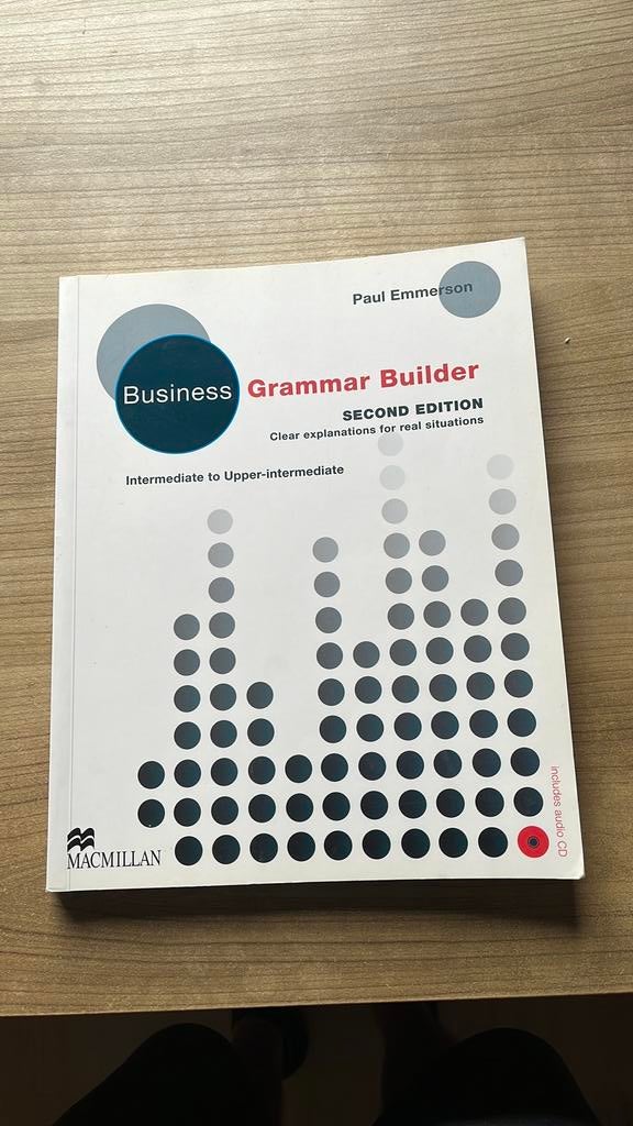 Business Grammar Builder, Verzenden, Zo goed als nieuw, Hoger Onderwijs, Emmerson