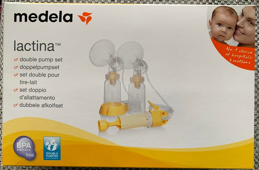 Medela dubbele afkolfset, Kinderen en Baby's, Ophalen, Zo goed als nieuw, Borstkolf
