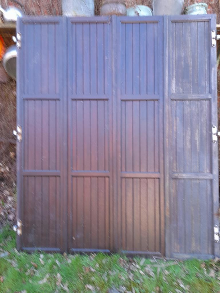 Slagluiken, voor raam 180x219, Bricolage & Construction, Fenêtres & Moustiquaires, Comme neuf, Autres types, 215 cm ou plus, 120 cm ou plus