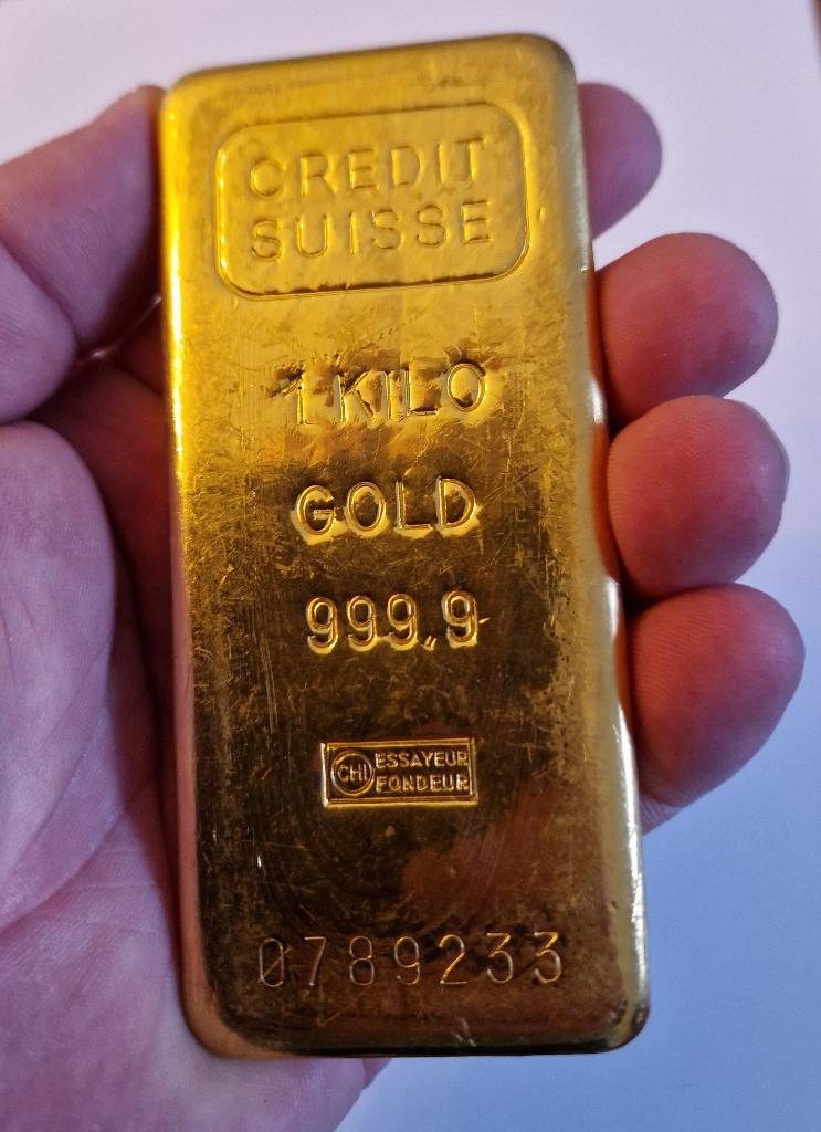 Lingot d'or 🧈 de 1 kilogramme à vendre, Enlèvement, Or