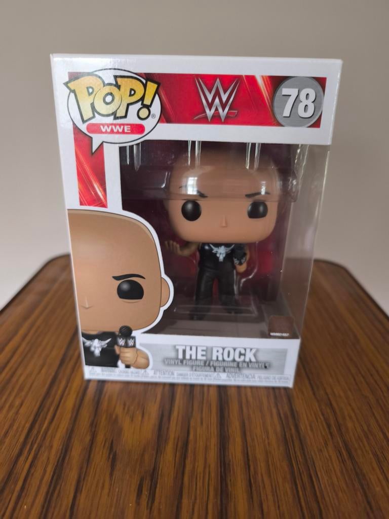 Funko Pop WWE The Rock n78 neuf boîte collector, Collections, Enlèvement