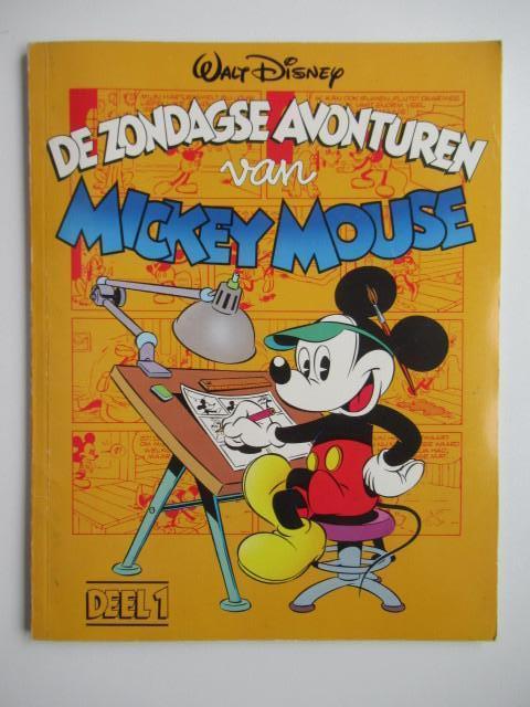 de zondags avonturen van mickey mouse...album nr.1, Boeken, Ophalen of Verzenden, Gelezen