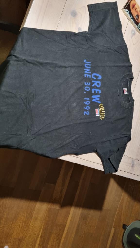Authentiek Amerikaans t-shirt, crew shirt Dangerous Tour, Verzamelen, Ophalen of Verzenden