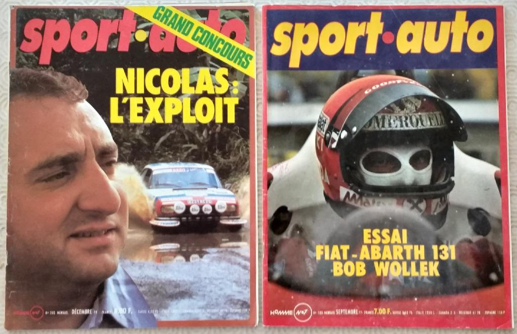 SPORT AUTO 1977-1978 - 2 NUMMERS, Ophalen of Verzenden, Zo goed als nieuw