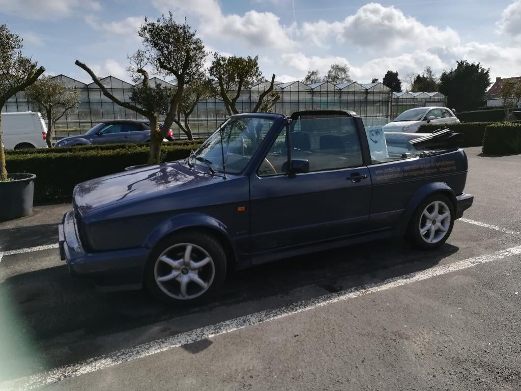 Volkswagen Quartett Cabrio, Auto's, Stof, 4 cilinders, Blauw, Handgeschakeld
