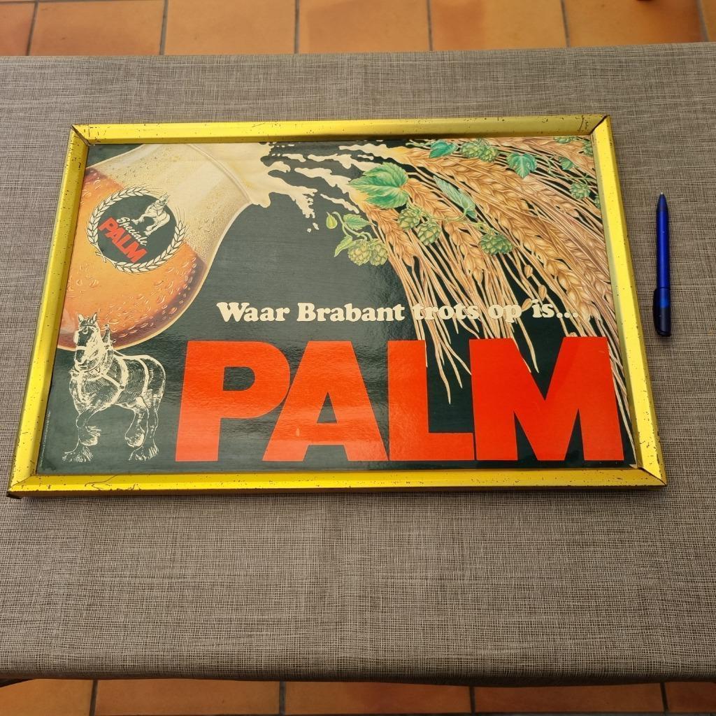 Reclameborden Palm, Ophalen of Verzenden, Gebruikt, Reclamebord, Plaat of Schild, Palm