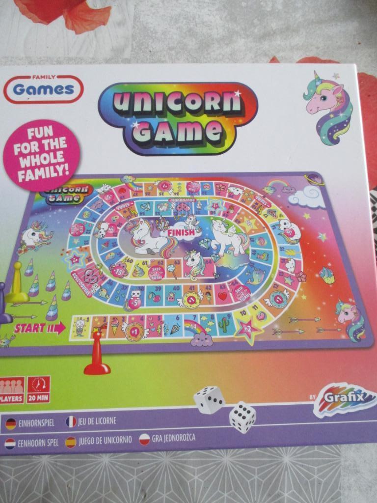 bordspel unicorn eenhoorn, Cinq joueurs ou plus, Enlèvement ou Envoi, Comme neuf