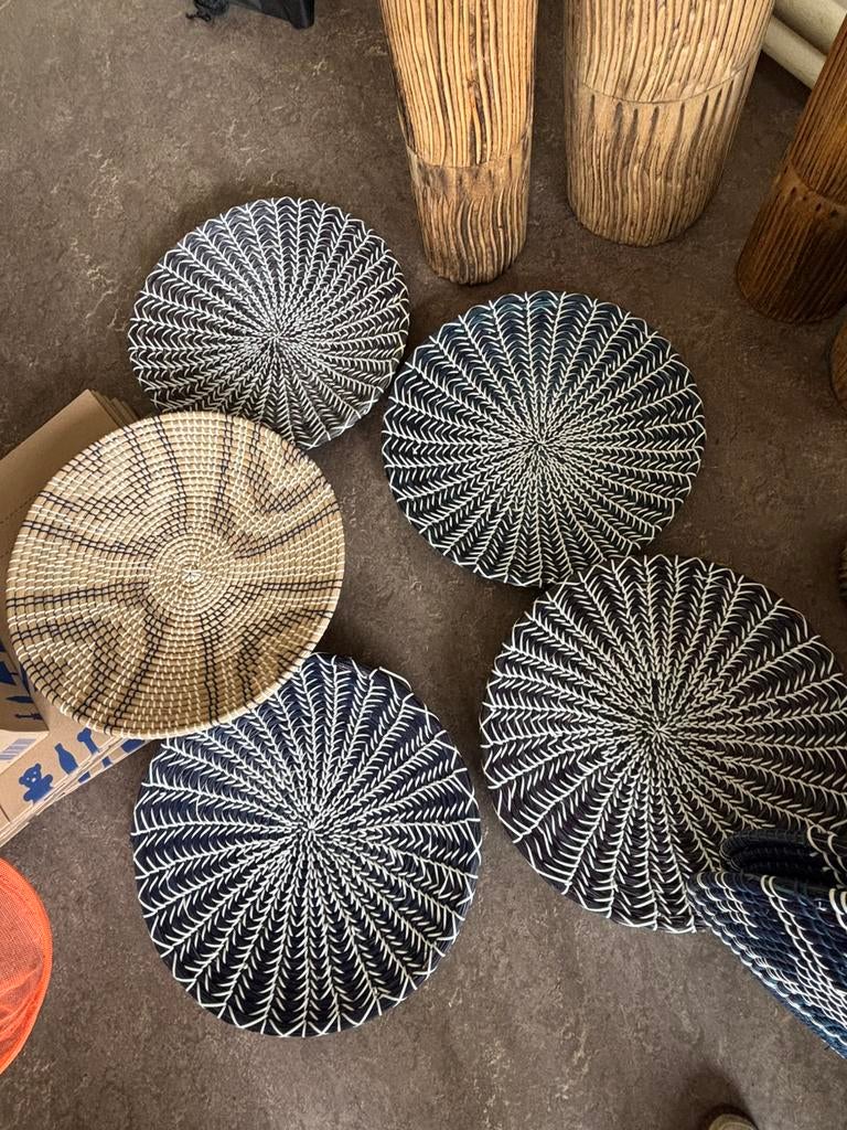 Wanddecoratie-schalen merk Pomax, Huis en Inrichting, Woonaccessoires | Schalen en Manden, Ophalen, Zo goed als nieuw