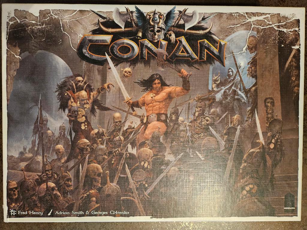 Conan, Hobby en Vrije tijd, Gezelschapsspellen | Bordspellen, Gebruikt, Ophalen of Verzenden