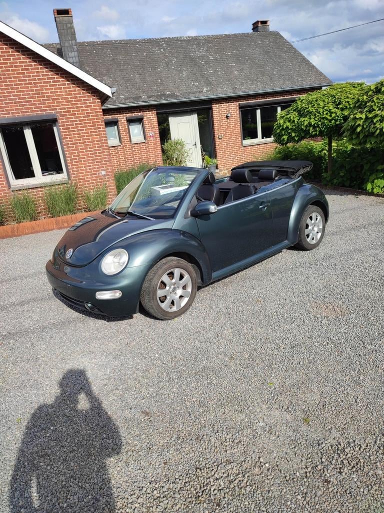 Volkswagen Beetle cabriolet 1.9 tdi 2005, Voorwielaandrijving, 4 zetels, 4 cilinders, Leder