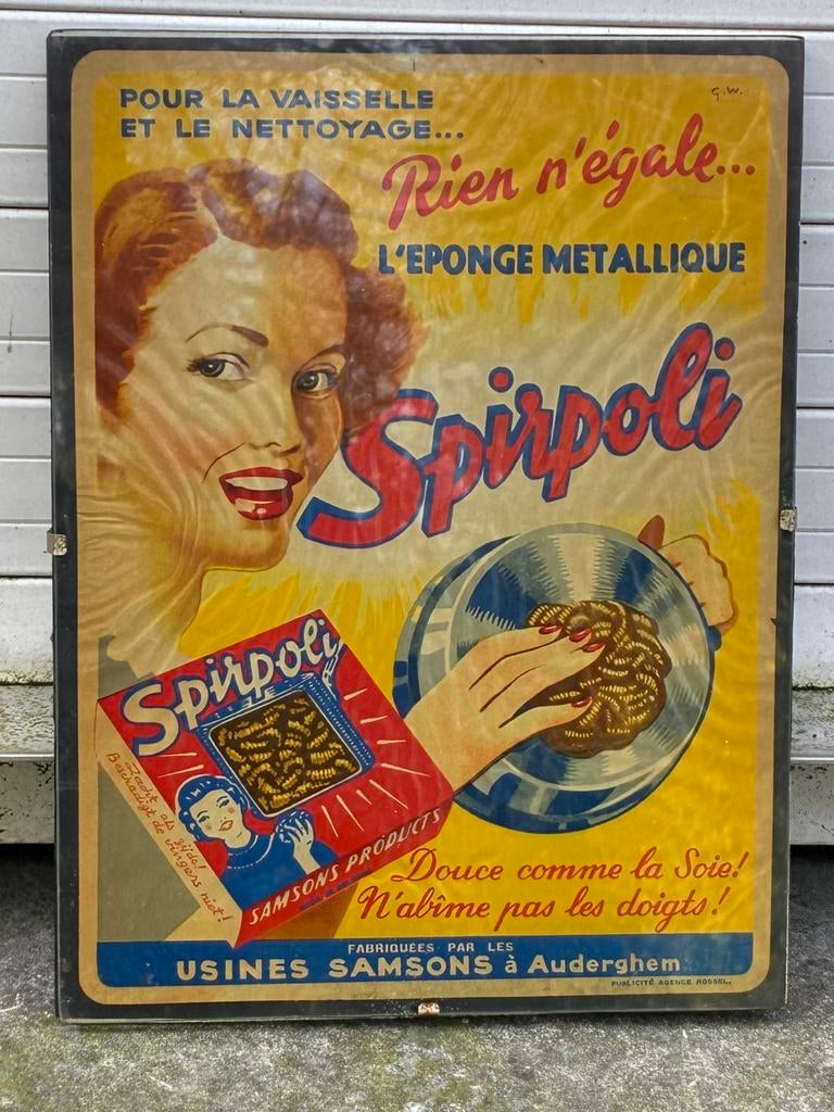 Reclame(Oudergem), Ophalen of Verzenden, Gebruikt, Reclamebord