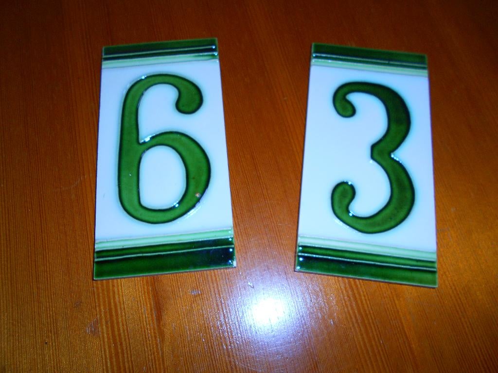 A vendre numéros de maison, Enlèvement, Neuf