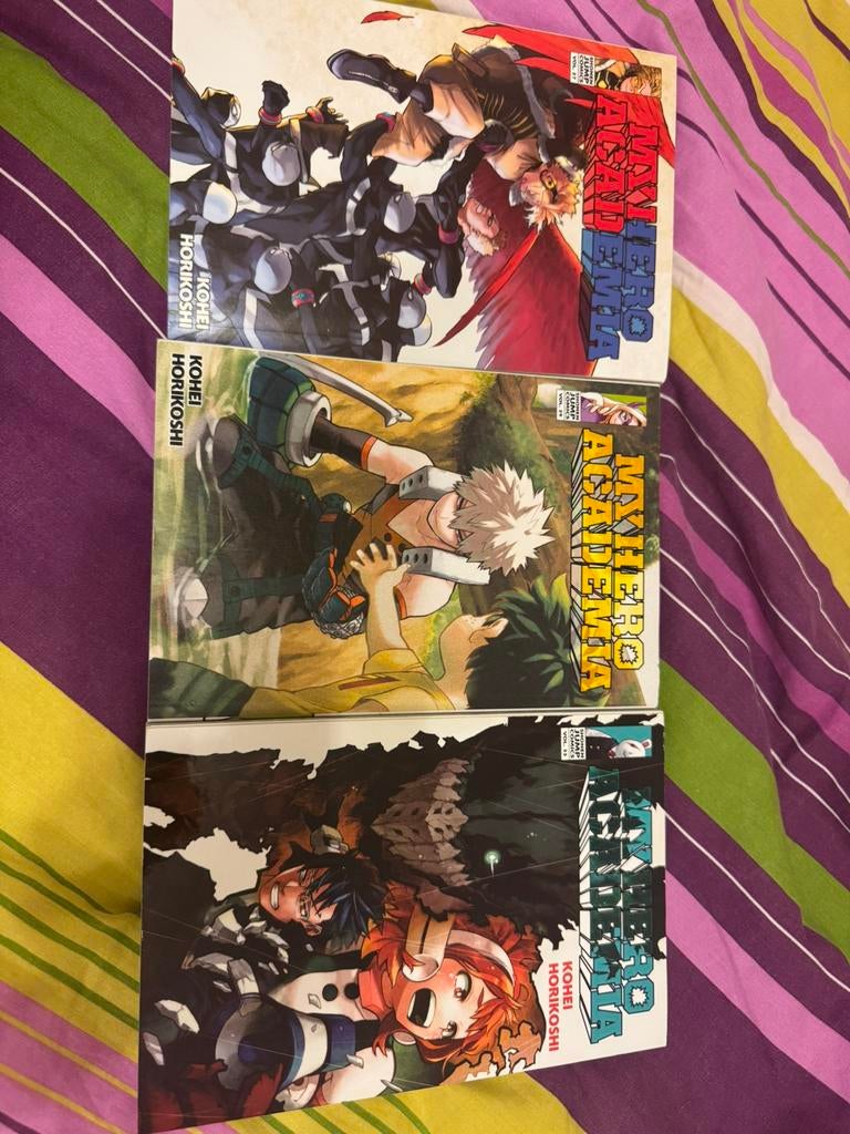 3 my hero academia manga’s Engels, Boeken, Ophalen, Zo goed als nieuw