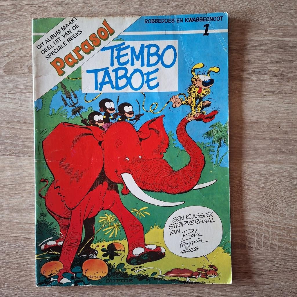 Tembo Taboe/reclameuitgave Parasol, Ophalen of Verzenden, Gelezen