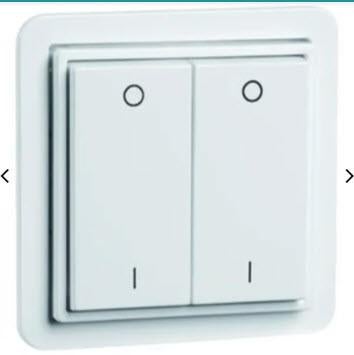 PEHA Easyclick wandzender 4-kanaals met O-I opdruk Standard, Doe-het-zelf en Bouw, Ophalen of Verzenden, Nieuw, Schakelaar