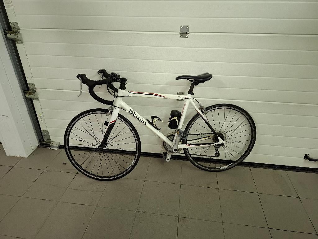 B’Twin Triban racefiets wit – goede staat, Autres marques, Femmes, 49 à 53 cm, Aluminium