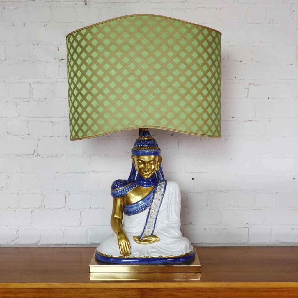 Italian lamp by Societa Porcellane Artistiche, Ophalen of Verzenden, Gebruikt