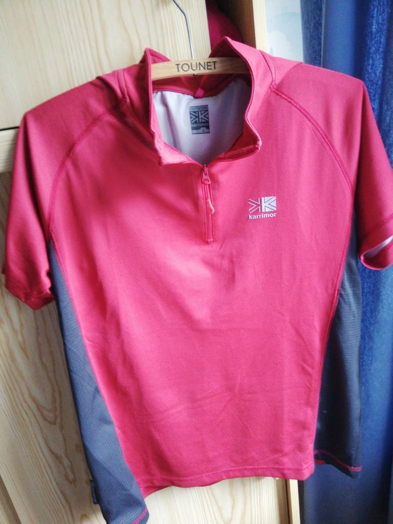 T-shirt homme. Karrimor. Rouge et gris. Taille L., Enlèvement ou Envoi, Comme neuf, Rouge