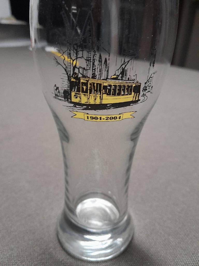 Trambier met glas, Enlèvement ou Envoi, Neuf, Verre à bière